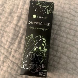 It works body defining gel. 6 oz bottle never used.